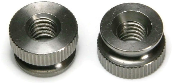 Knurled Thumb Nuts, Stainless Steel 18-8