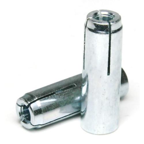 Drop-In Anchors, Zinc Plated Steel