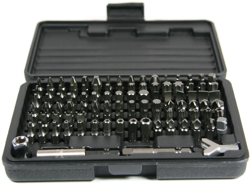 100 Piece Master Screwdriver Bit Set - Standard and Security - VHS100A