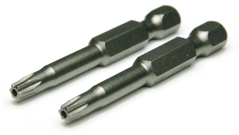 Tamper Proof Star Drive Power Bits, T-30