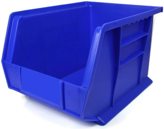 Large Plastic Storage Bin (Size L11 x W8 x H7) - Pack of 6