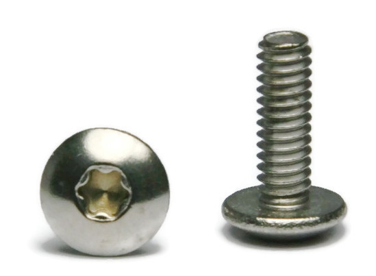Machine Screws, Star Drive Truss Head, 6-Lobe Torx, Stainless Steel 18-8, #8-32