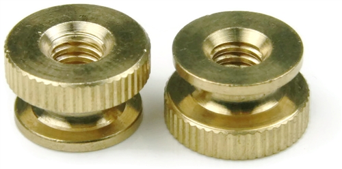 Knurled Thumb Nuts, Brass