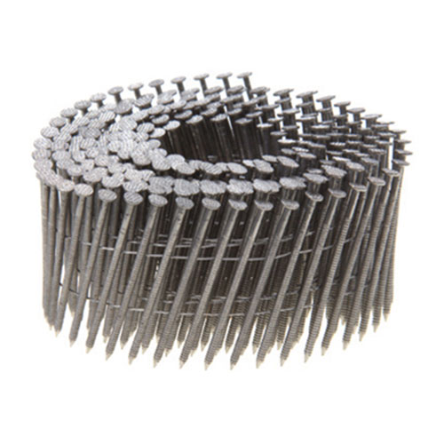 Wire Coil Collated Nails, 15 Degree, Stainless Steel 304