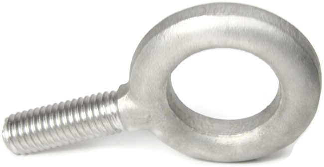 Ken Forging Eye Bolts, Plain Pattern, Stainless Steel 304, 5/8"-11, USA Made