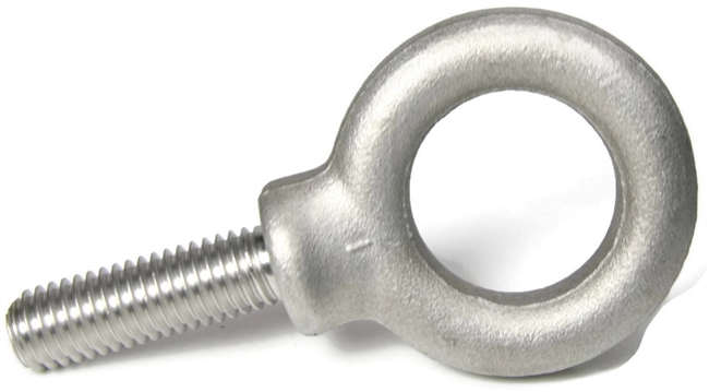 Ken Forging Eye Bolts, Shoulder Pattern, Stainless Steel 316, 3/8"-16, USA Made