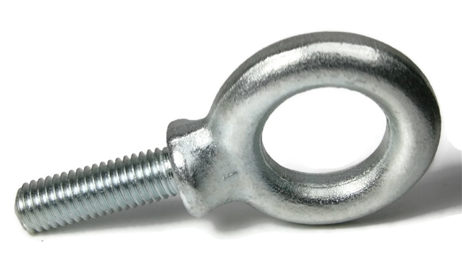 Ken Forging Eye Bolts, Shoulder Pattern, Zinc Plated Steel, 5/8"-11 , USA Made