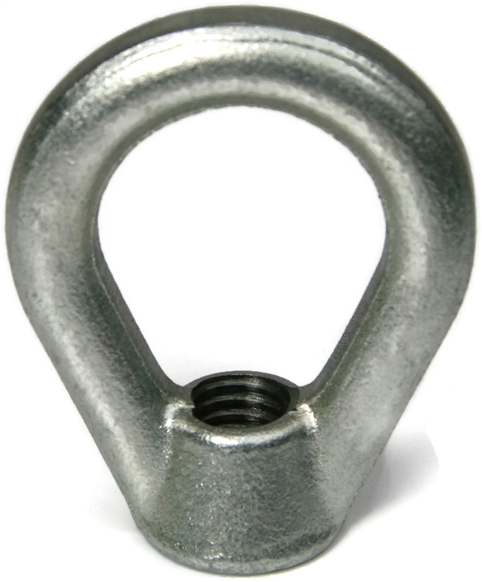 Ken Forging Style A Eye Nuts, Zinc Plated Steel, USA Made
