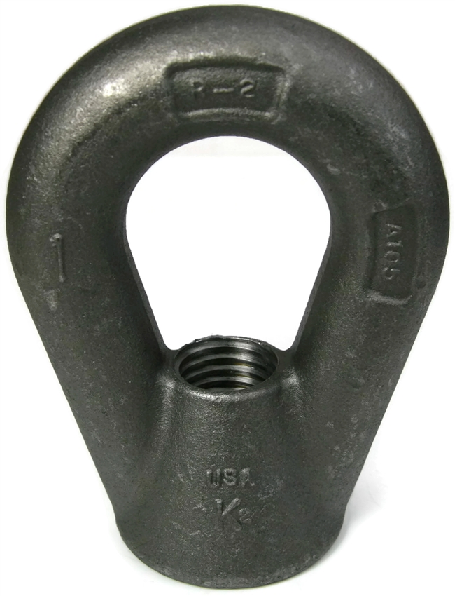 Ken Forging Style B Eye Nuts, C1030 Carbon Steel, USA Made