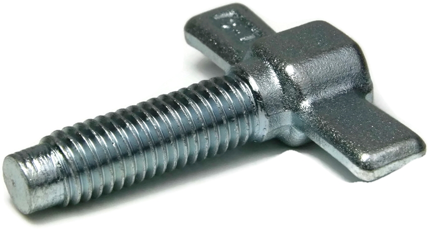 Ken Forging C-Clamp Screws, Zinc Plated Steel, USA Made