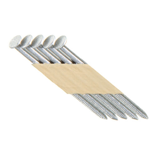 Collated Nails, 30 Degree Paper Tape Offset Round Head, Stainless Steel 304