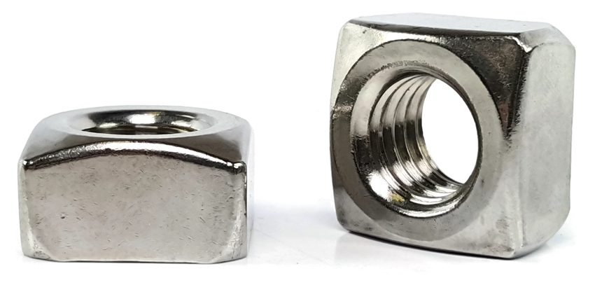 Square Nuts,  316 Stainless Steel