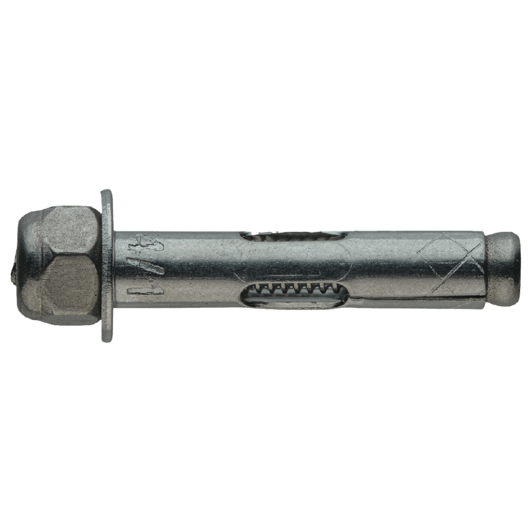 Sleeve Anchors, Acorn Head, Stainless Steel 304, 1/4"