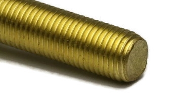 Threaded Rod, Brass, 3 Foot Lengths