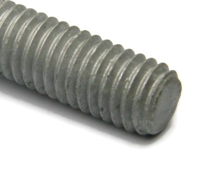 Threaded Rod, Hot Dipped Galvanized, 6 Foot Lengths