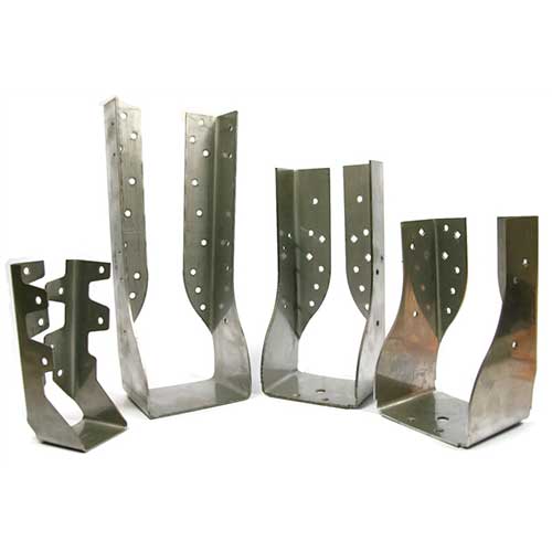 Concealed Flange Joist Hangers, Stainless Steel 316
