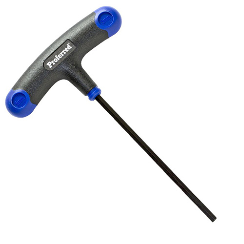 Metric T-Handle Hex Allen Keys, Individual