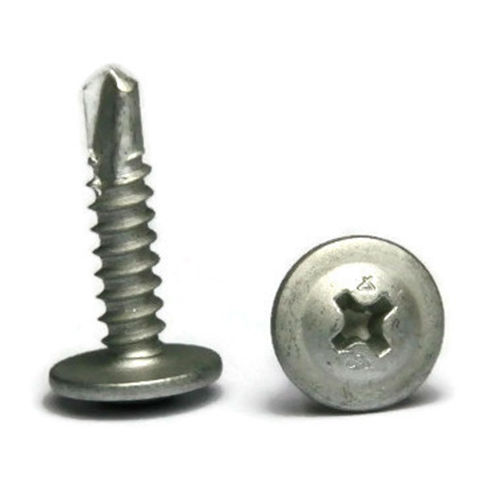 Sheet Metal Screws, Phillips Modified Truss Head, SD TEK 3, Stainless Steel 410, #8-18