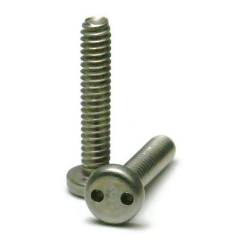 Tamper Proof Machine Screws, Spanner Pan Head, Stainless Steel 18-8, #6-32