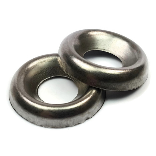 Finishing Cup Washers, Stainless Steel 316