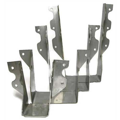 Deck Framing Standard Joist Hangers, Stainless Steel 316