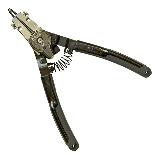 Internal/External Snap Ring Pliers With Quick Switch Tips
