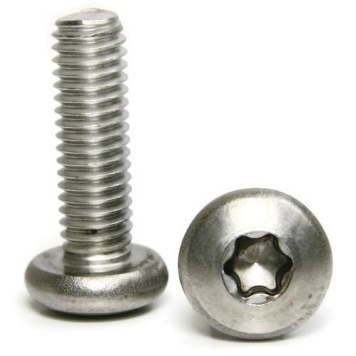 Machine Screws, Star Drive Pan Head, 6-Lobe Torx, Stainless Steel, 4-40"