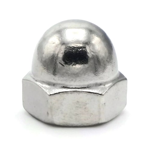 Cap Nuts, Stainless Steel A2 (18-8)