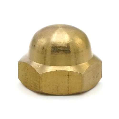 Cap Nuts, Brass