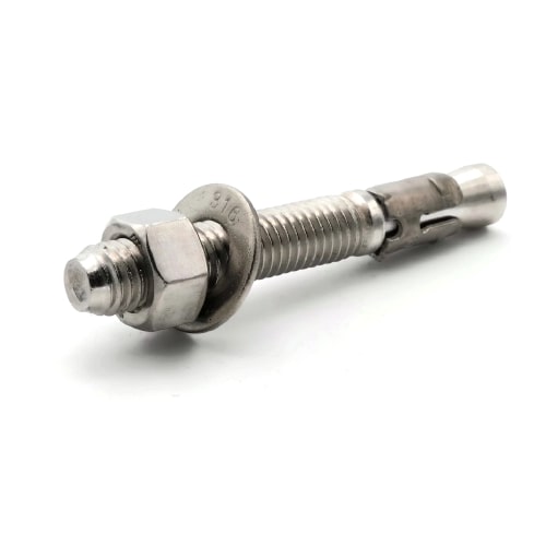 Wedge Anchors, Stainless Steel 316, 1/4"-20