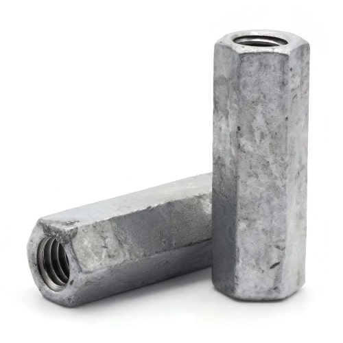 Coupling Nuts, Hot Dipped Galvanized