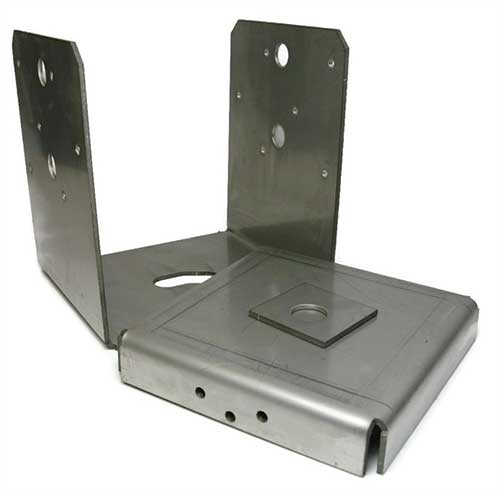 316 Stainless Steel Deck Framing Post Base Anchors
