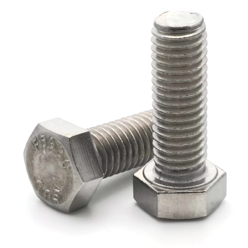 Metric Hex Tap Bolts, Stainless Steel A2 (18-8), M5-0.80