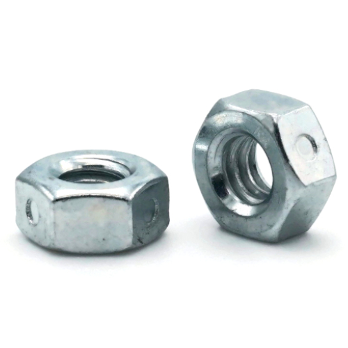 Two Way Reversible Lock Nuts, Zinc Plated Steel