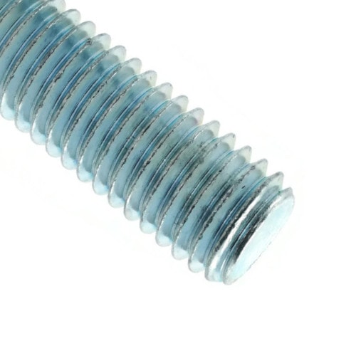 Threaded Rod, Zinc Plated Steel, 3 Foot Lengths